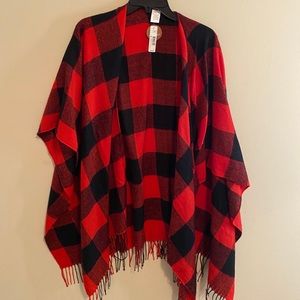 Red and Black Cardigan BRAND NEW